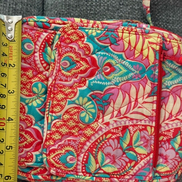 Vera Bradley Mini Hipster crossbody bag Retired Paisley in Paradise pattern - Picture 9 of 9